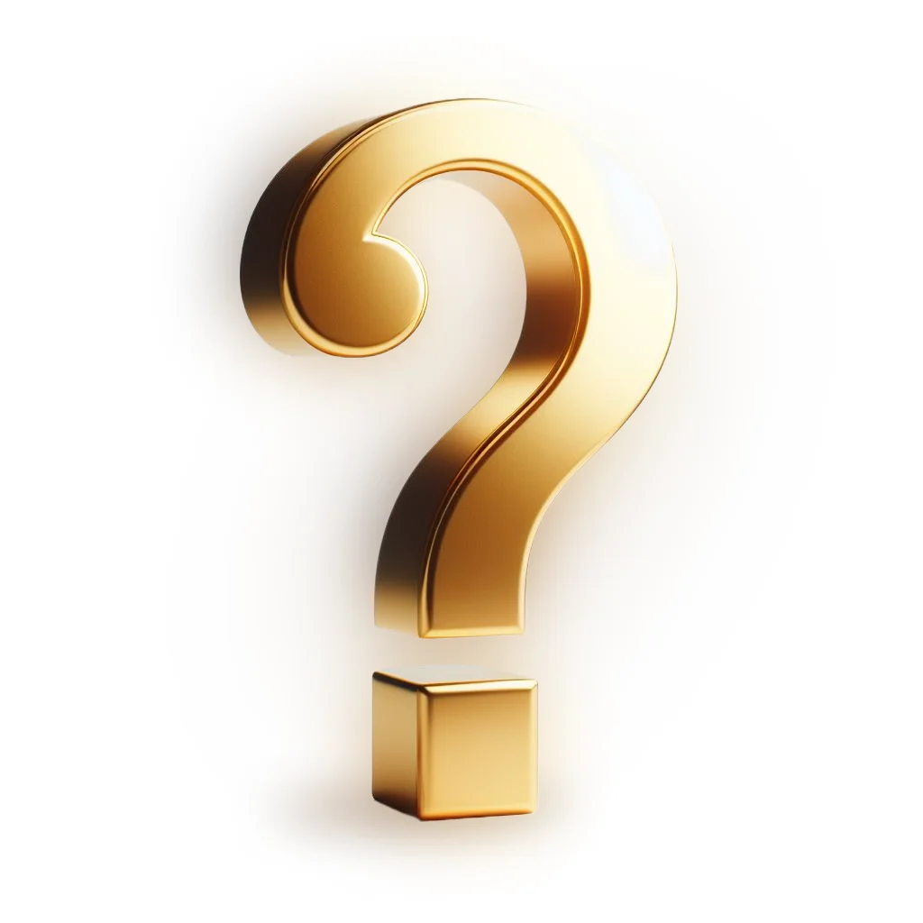 Gold Question Mark 2